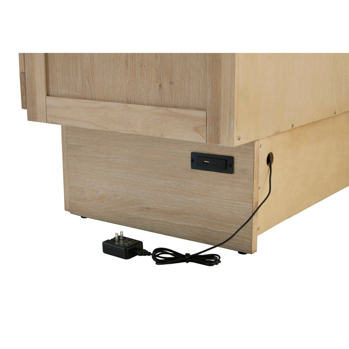 Arason Creden-ZzZ Key West Queen Size Chest Murphy Cabinet Bed