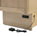 Arason Creden-ZzZ Key West cabinet bed electrical port detail #all