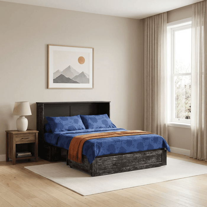 Night and Day Furniture Poppy Queen Murphy Cabinet Bed Complete