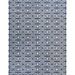 Pasargad Home Galaxy Collection Silver/Navy Cowhide Area Rug- 8' 0'' X 10' 0'' ptx-4165 8x10