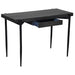 Worldwide Home Furnishings Navid-Desk-Grey Desk 801-380GY