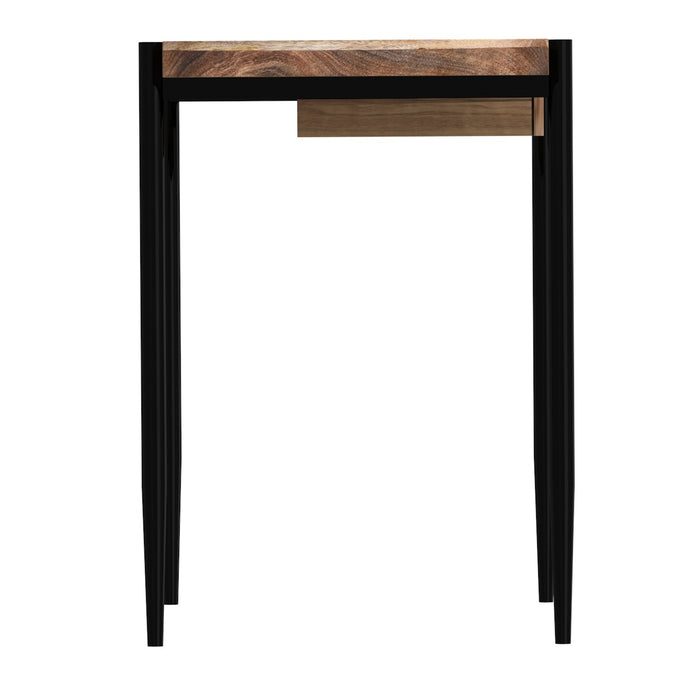 Worldwide Home Furnishings Navid-Desk-Natural Burnt Desk 801-380NAT