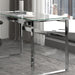Worldwide Home Furnishings Zevon-Desk-Silver Desk 801-408CH