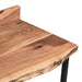 Worldwide Home Furnishings Jivin-Desk-Natural Desk 801-676NAT
