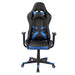 Worldwide Home Furnishings Blade-Office Chair-Blue/Black Office Chair 802-706BLU/BK