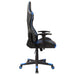 Worldwide Home Furnishings Blade-Office Chair-Blue/Black Office Chair 802-706BLU/BK