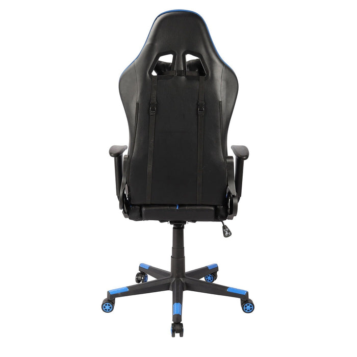 Worldwide Home Furnishings Blade-Office Chair-Blue/Black Office Chair 802-706BLU/BK