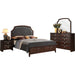 Acme Furniture Franklin 4pc Pack Queen Bed Set in Brown Finish BD02153Q