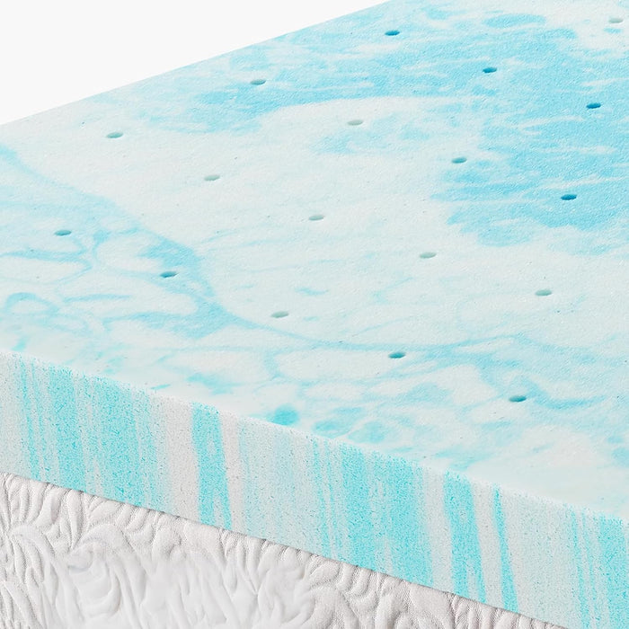 3 Inch Queen Size Gel Infused Memory Foam Mattress Topper