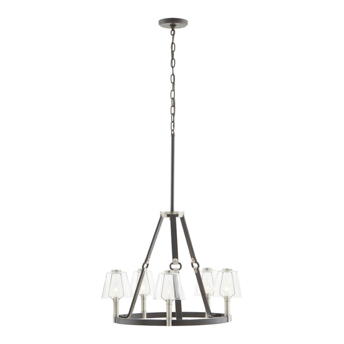 Elk Lighting Armstrong Grove Espresso 25'' Wide 5-Light Chandelier