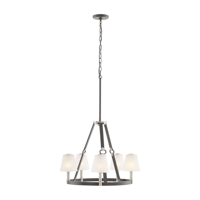 Elk Lighting Armstrong Grove Espresso 25'' Wide 5-Light Chandelier