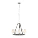 Elk Lighting Armstrong Grove Espresso 25'' Wide 5-Light Chandelier