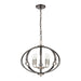 Elk Lighting Armstrong Grove Espresso 20'' Wide 5-Light Chandelier