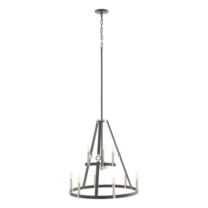 Elk Lighting Armstrong Grove Espresso 25'' Wide 9-Light Chandelier