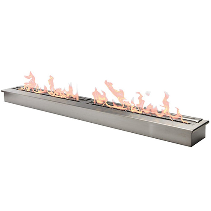 The Bio Flame 84" Silver Burner Stainless Steel