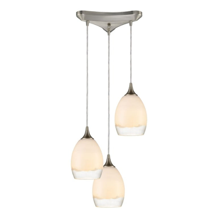 Elk Lighting Cirrus Satin Nickel Mini Pendant