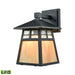 Elk Lighting Cottage Matte Black Outdoor Post Mount