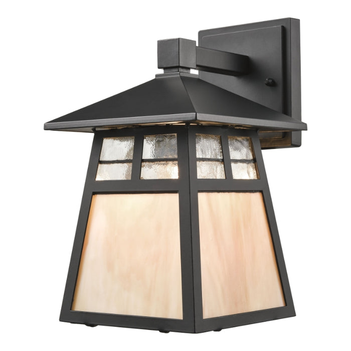 Elk Lighting Cottage Matte Black Outdoor Post Mount