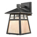 Elk Lighting Cottage Matte Black Outdoor Post Mount