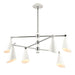 Elk Lighting Elk Calder Natural 6 Light Chandelier