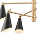 Elk Lighting Elk Calder Natural 6 Light Chandelier