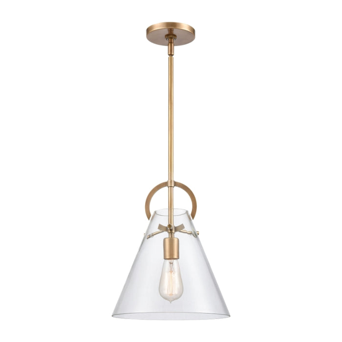 Elk Lighting Gabby Matte Black 1 Light Mini-Pendant 89346/1