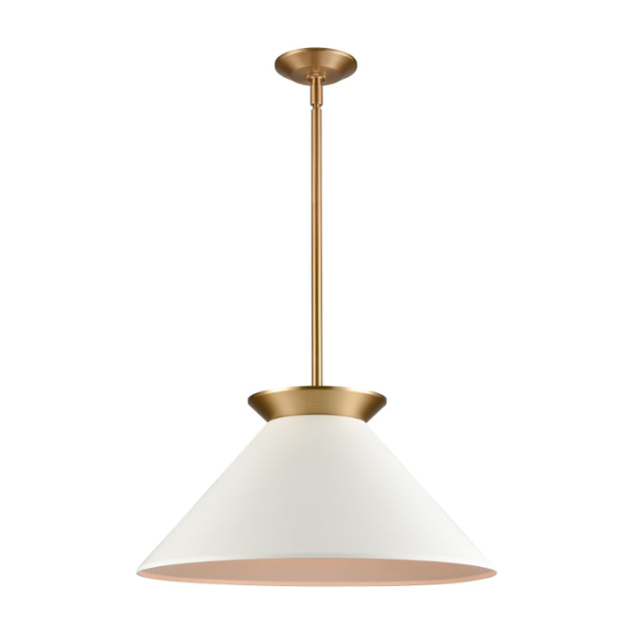 Elk Lighting Cavendish Brushed Nickel 1 Light Pendant 89994/1