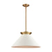 Elk Lighting Cavendish Brushed Nickel 1 Light Pendant 89994/1