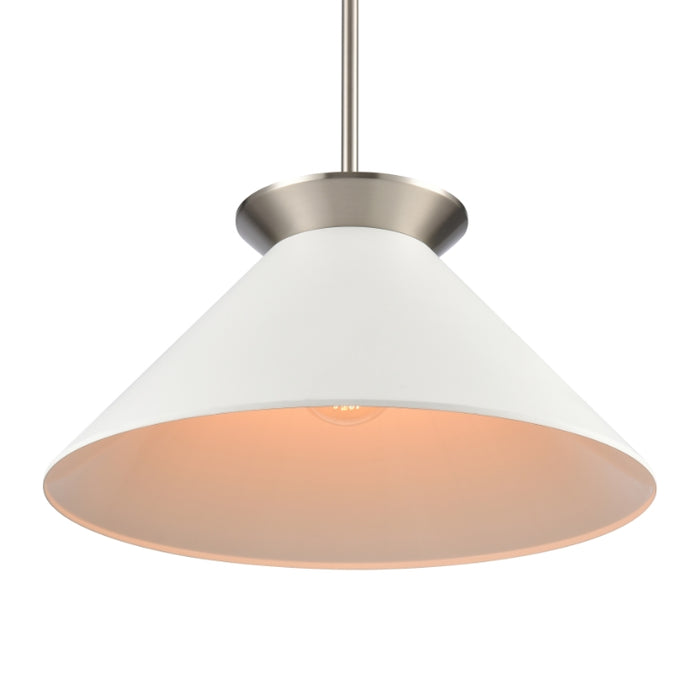 Elk Lighting Cavendish Brushed Nickel 1 Light Pendant 89994/1