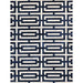 Pasargad Home Galaxy Collection Silver/Navy Cowhide Area Rug-12' 0'' X 15' 0'' ptx-4165 12x15