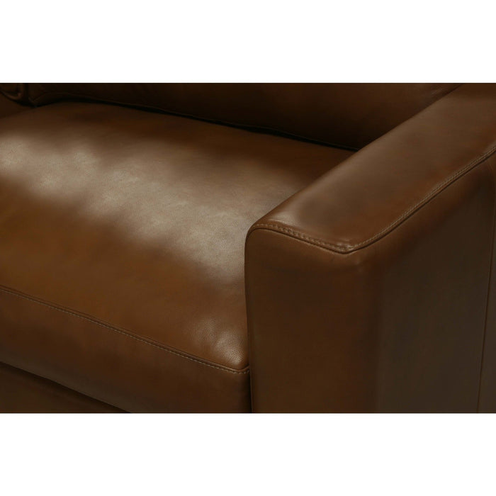 GTR Vancouver 90" Wide Upholstered Sofa, Portofino Cinnamon
