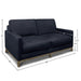 GTR Monterrey 68" Wide Upholstered Love Seat, Napa Admiral