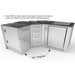 Sunstone 45 Degree Corner Cabinet w/Utility Access SBC3C45