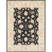 Pasargad Home Denver Hand-Knotted Black Wool Area Rug- 9' 9" X 12'10" 44821