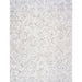 Pasargad Home Galaxy Collection Silver Cowhide & Sari Silk Area Rug- 8' 0'' X 10' 0'' ptx-3137 8x10