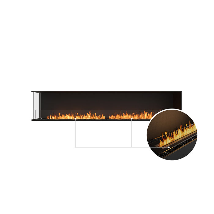 EcoSmart 104LC Left-Corner Flex Fireplace