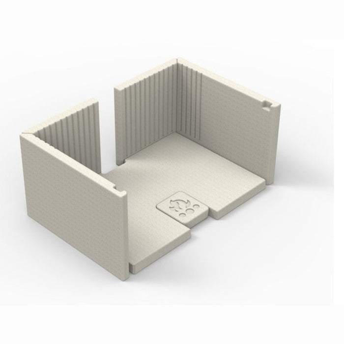 Osburn Moulded Refractory Panel Kit for Minimalist Base and Insert AC01237