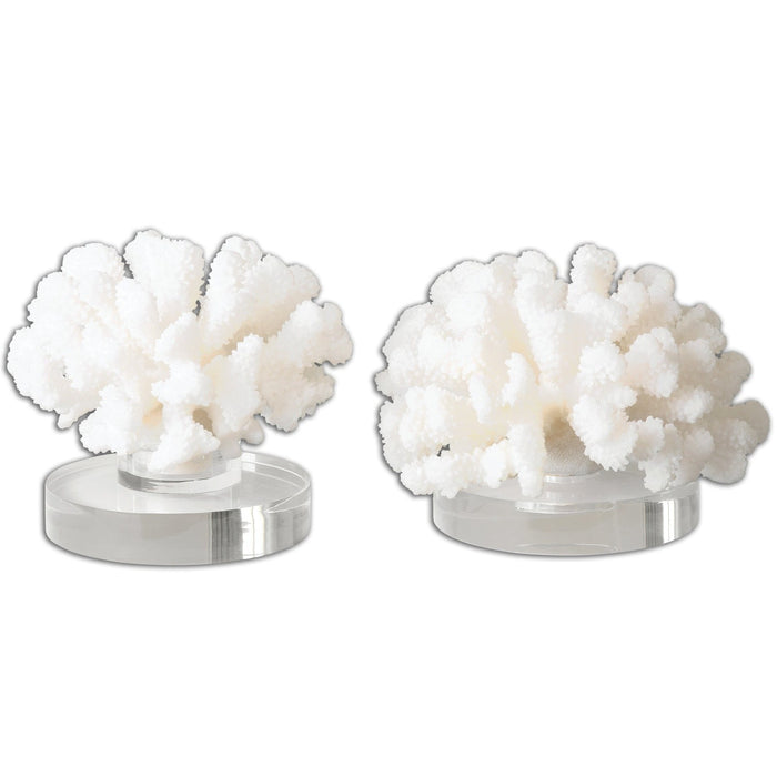 Uttermost Hard Coral Sculptures, S/2 19910