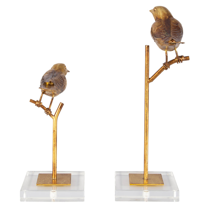 Uttermost Passerines Bird Sculptures S/2 18898