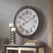 Uttermost Nakul Industrial Wall Clock 6449