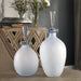 Uttermost Leah Bubble Glass Containers S/2 18621