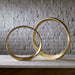 Uttermost Jimena Gold Ring Sculptures Set/2 18961