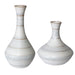Uttermost Potter Fluted Striped Vases, S/2 17964