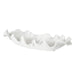 Uttermost Ruffled Feathers Modern White Bowl 17965