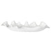 Uttermost Ruffled Feathers Modern White Bowl 17965