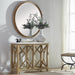 Uttermost Ruffled Feathers Modern White Bowl 17965