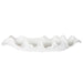 Uttermost Ruffled Feathers Modern White Bowl 17965