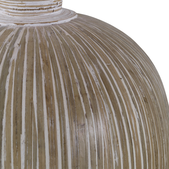Uttermost Islander White Washed Vases, S/2 17990