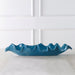 Uttermost Ruffled Feathers Blue Bowl 18052