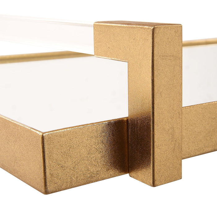 Uttermost Deki Gold Mirrored Tray 18083